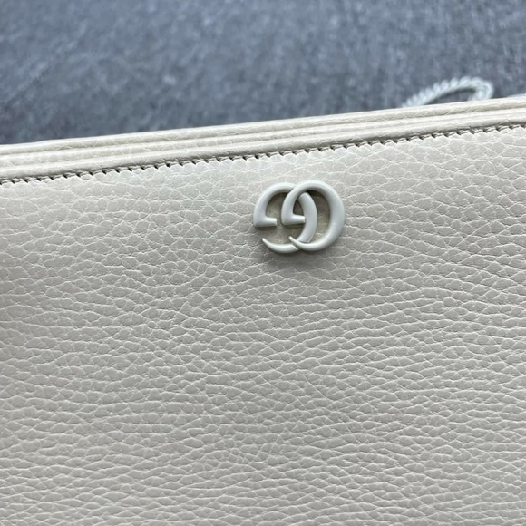 100% Authentic GUCCI Soho Wallet on Chain Leather Shoulder Bag - Picture 5 of 14